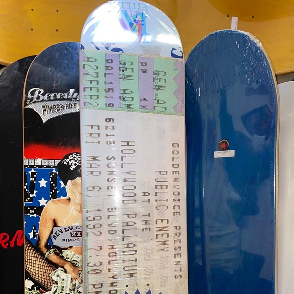 Public enemy stub skateboard deck new - Picture 3 of 4